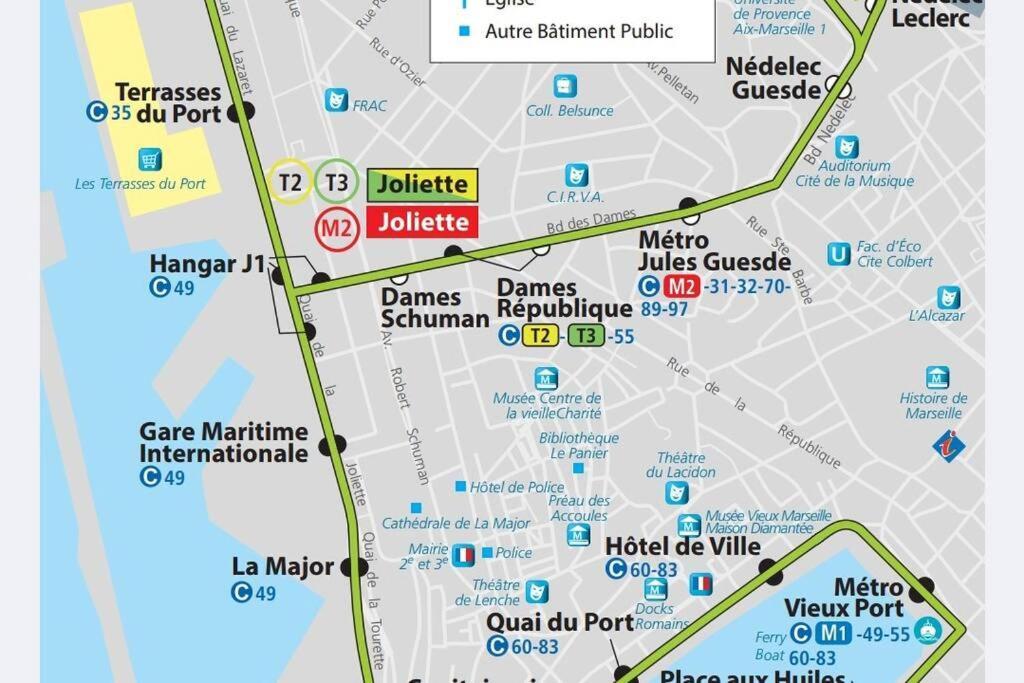A 10 Minutes De La Plage, Charmant Studio De 25 M² Marseille Ngoại thất bức ảnh
